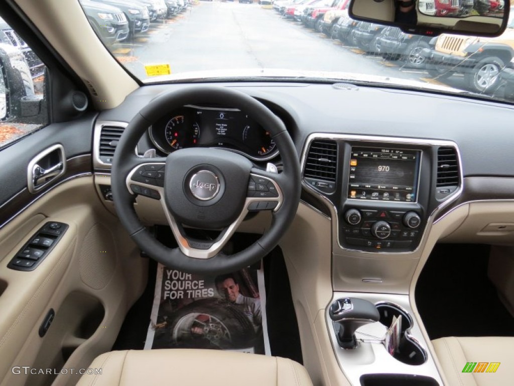 2014 Grand Cherokee Limited - Cashmere Pearl / New Zealand Black/Light Frost photo #8