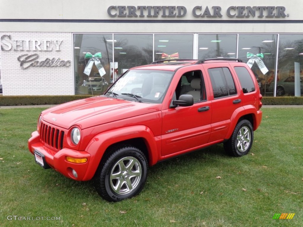 Flame Red Jeep Liberty