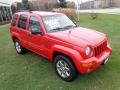 Flame Red 2004 Jeep Liberty Limited 4x4 Exterior