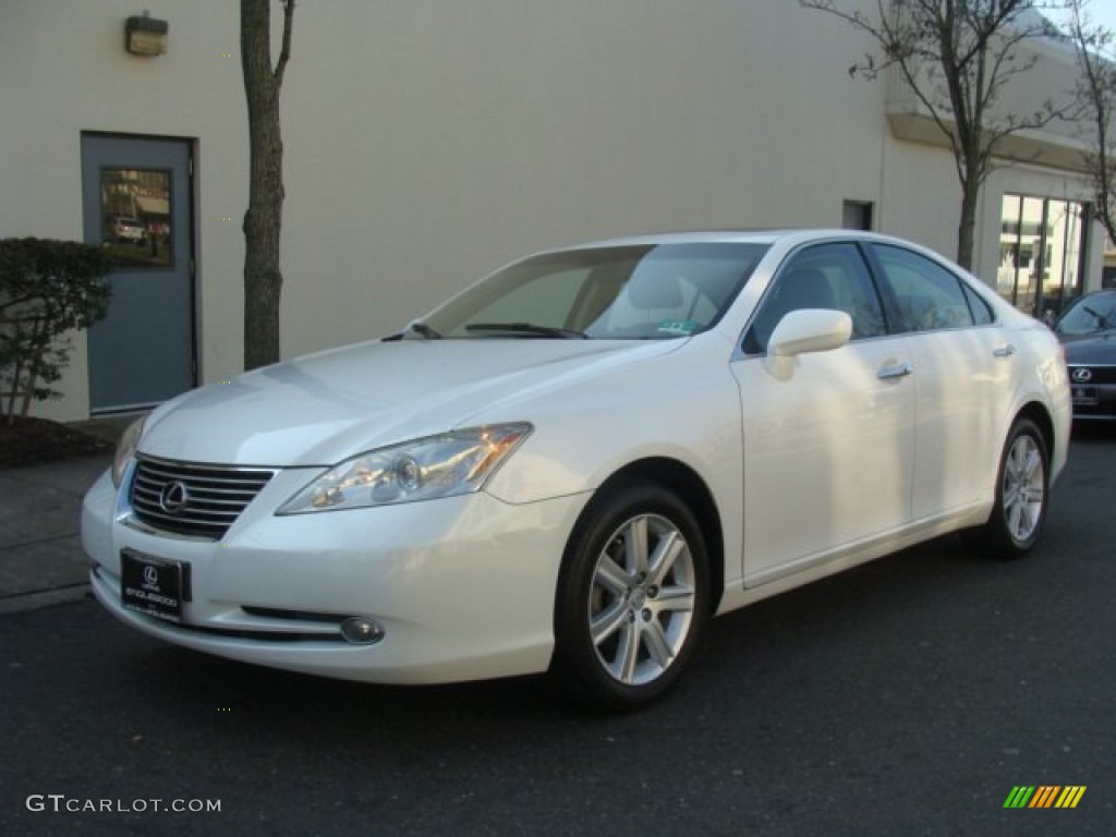 2009 ES 350 - Starfire Pearl White / Cashmere photo #1