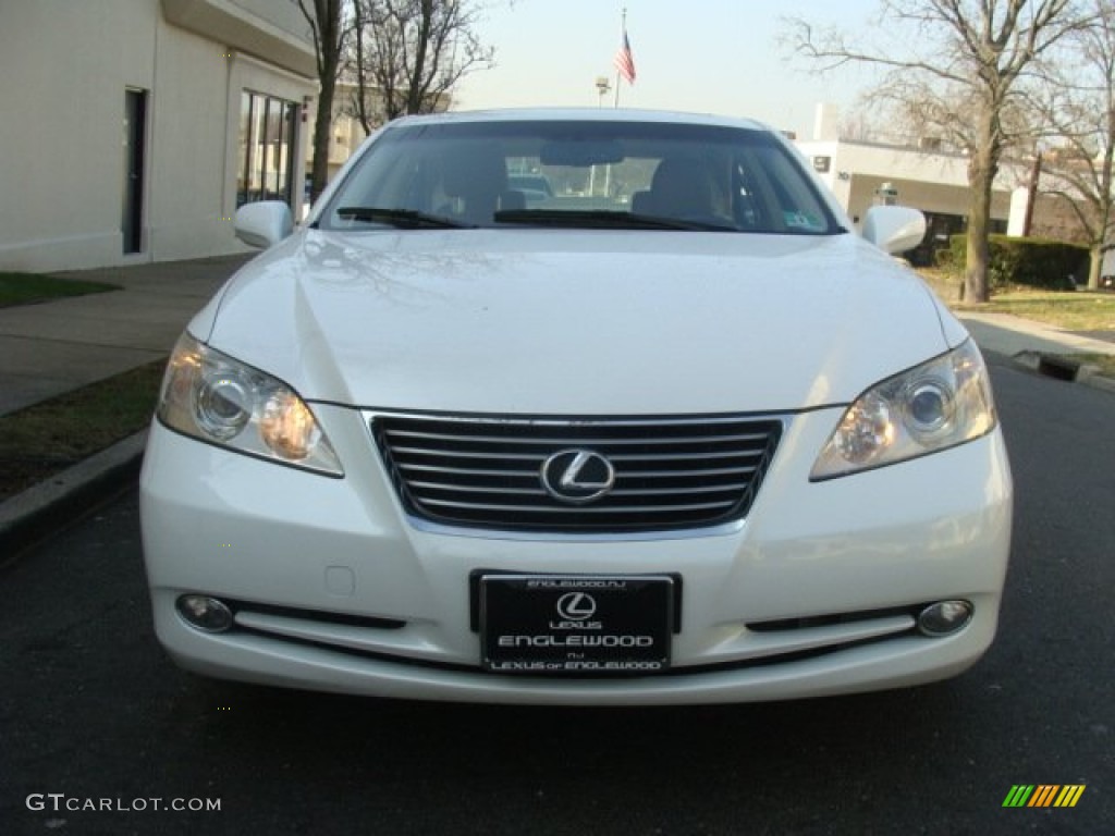 2009 ES 350 - Starfire Pearl White / Cashmere photo #2