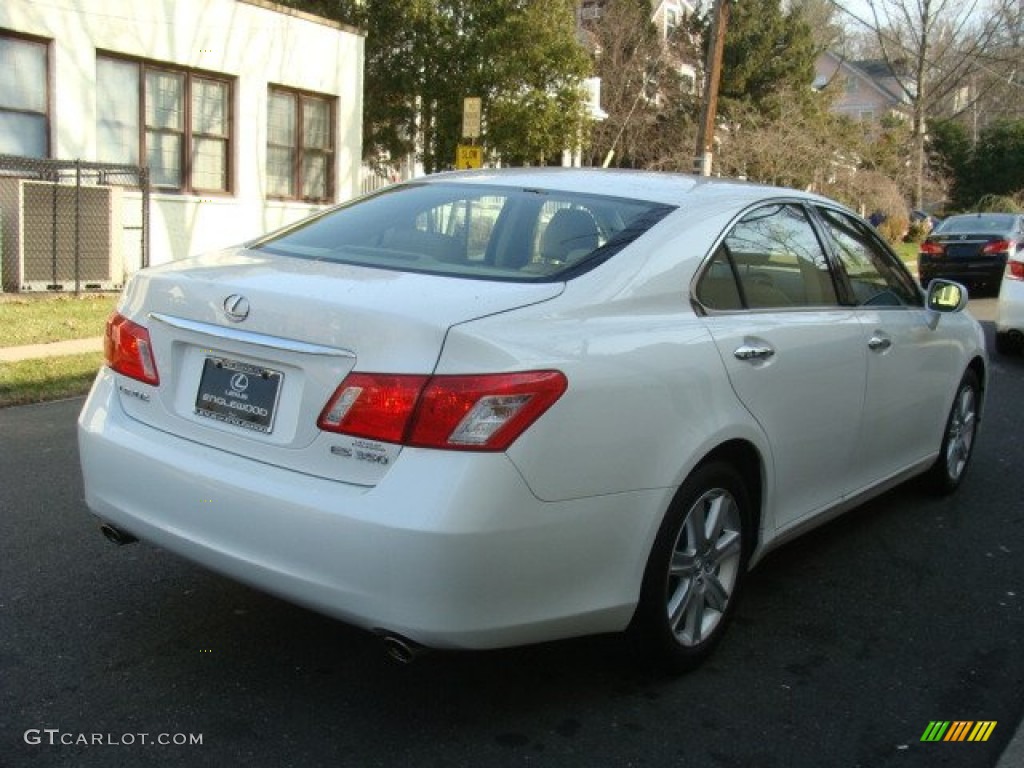 2009 ES 350 - Starfire Pearl White / Cashmere photo #4