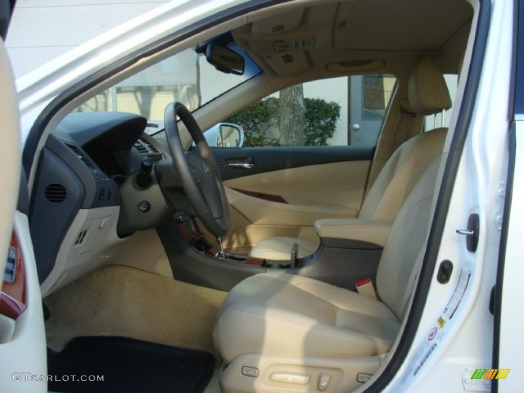 2009 ES 350 - Starfire Pearl White / Cashmere photo #9
