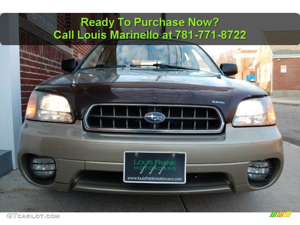 2004 Outback Wagon - Seamist Green Pearl / Beige photo #18