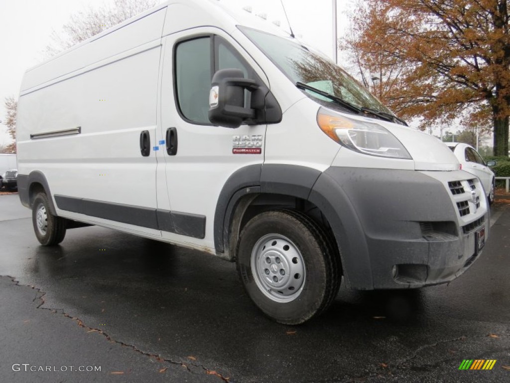 Bright White 2014 Ram ProMaster 2500 Cargo High Roof Exterior Photo #88447377