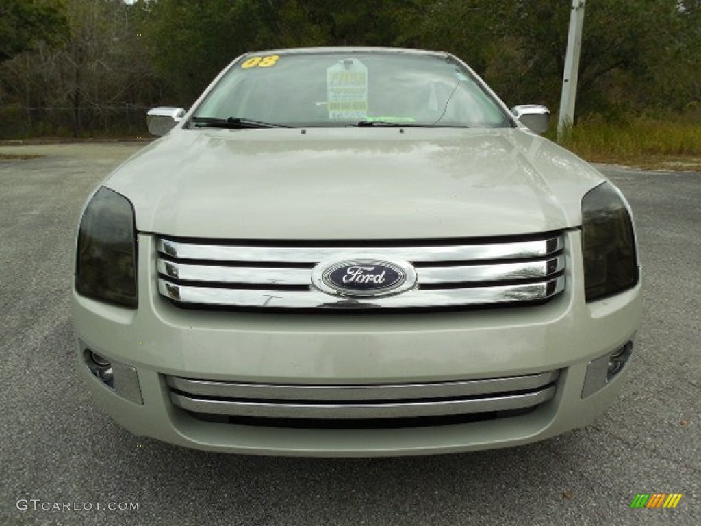 2008 Fusion SEL V6 - Light Sage Metallic / Medium Light Stone photo #13