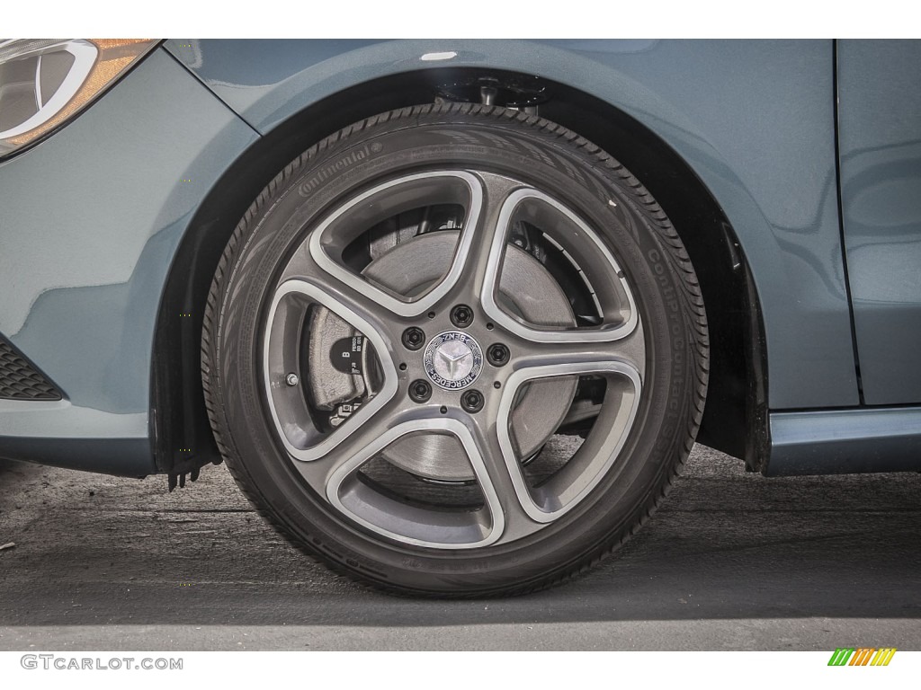 2014 CLA 250 - Universe Blue Metallic / Black photo #10