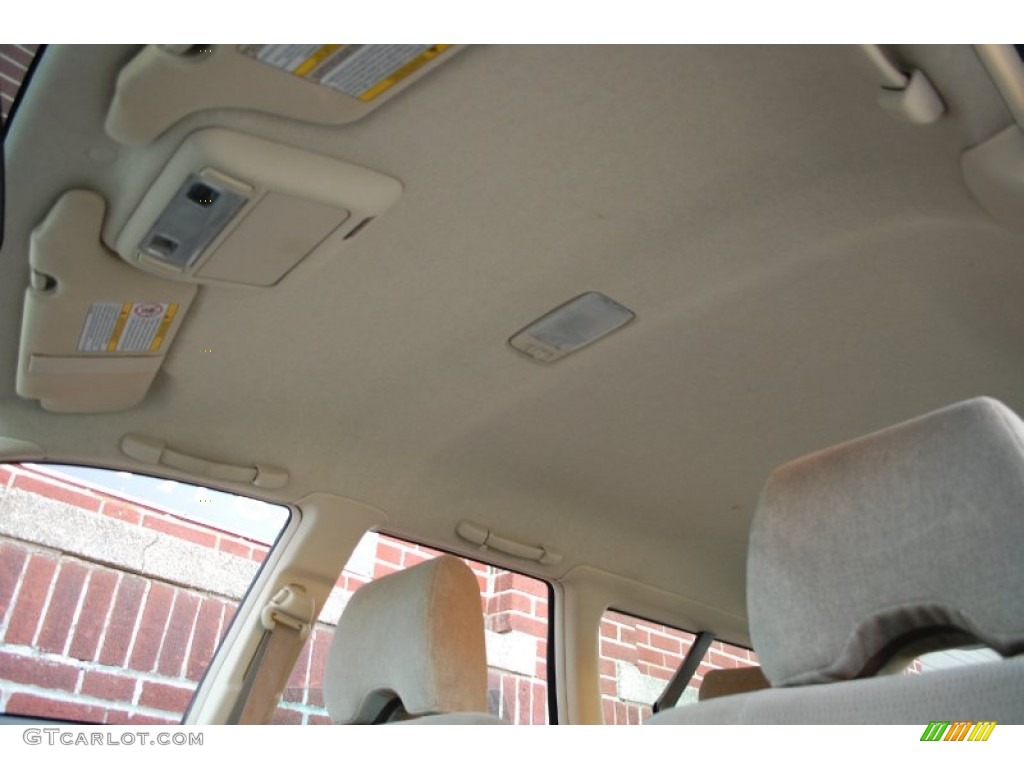 2004 Outback Wagon - Seamist Green Pearl / Beige photo #69