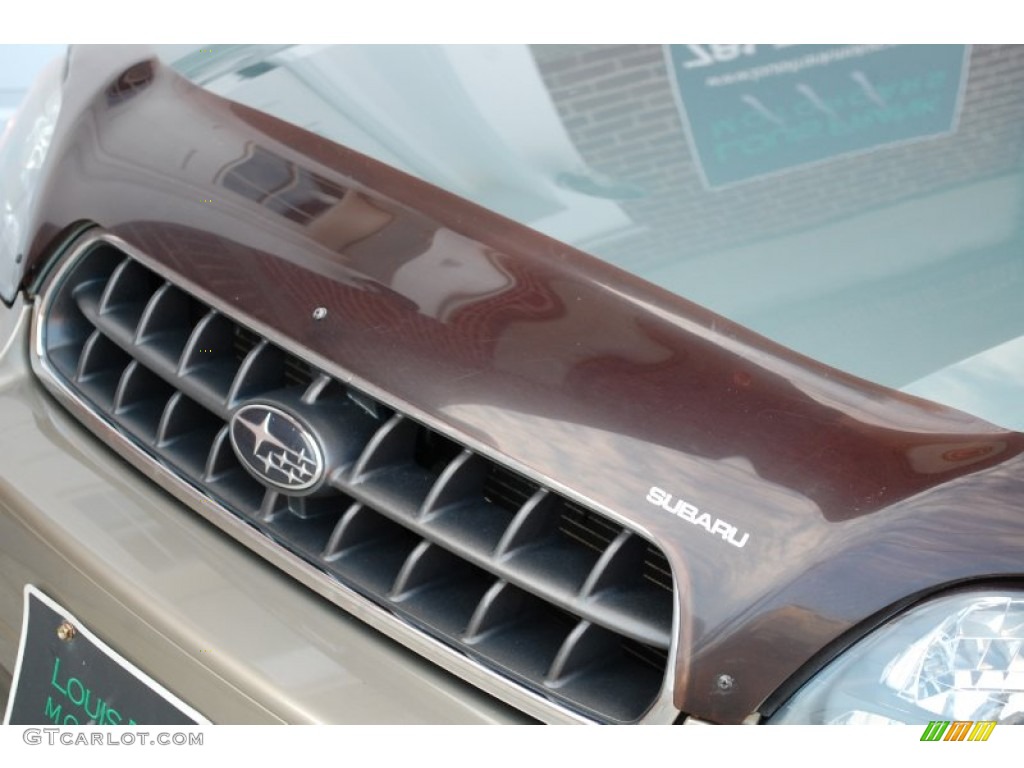 2004 Outback Wagon - Seamist Green Pearl / Beige photo #80
