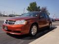 2012 Copperhead Pearl Dodge Avenger SE  photo #9