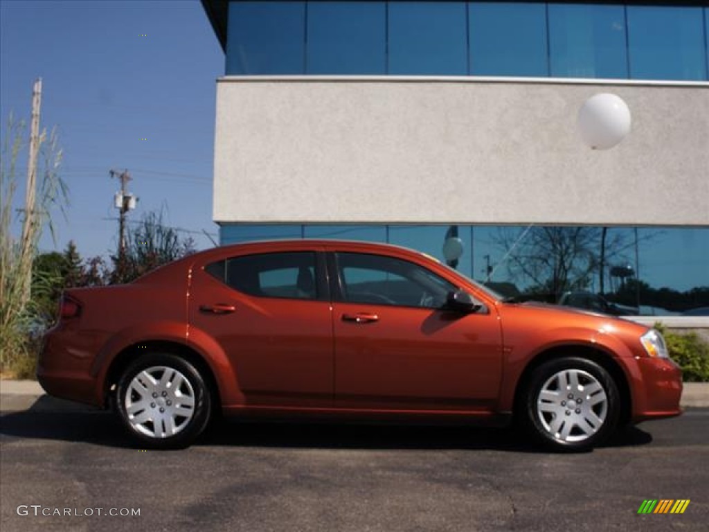 2012 Avenger SE - Copperhead Pearl / Black photo #12