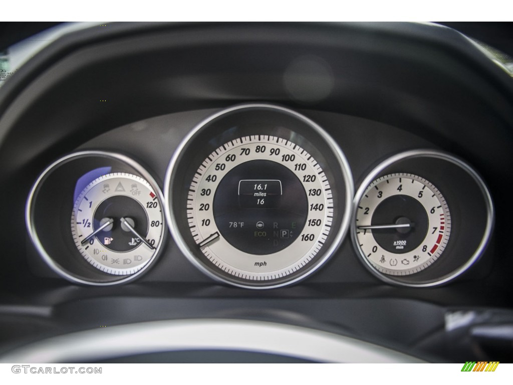 2014 E 350 Cabriolet - Diamond White Metallic / Deep Sea Blue/Silk Beige photo #5
