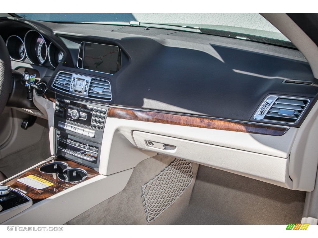 2014 E 350 Cabriolet - Diamond White Metallic / Deep Sea Blue/Silk Beige photo #7