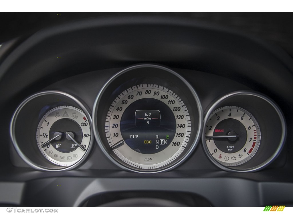 2014 E 350 Coupe - Diamond White Metallic / Silk Beige/Espresso Brown photo #6