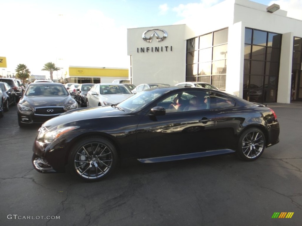 Malbec Black 2012 Infiniti G IPL G Coupe Exterior Photo #88450980