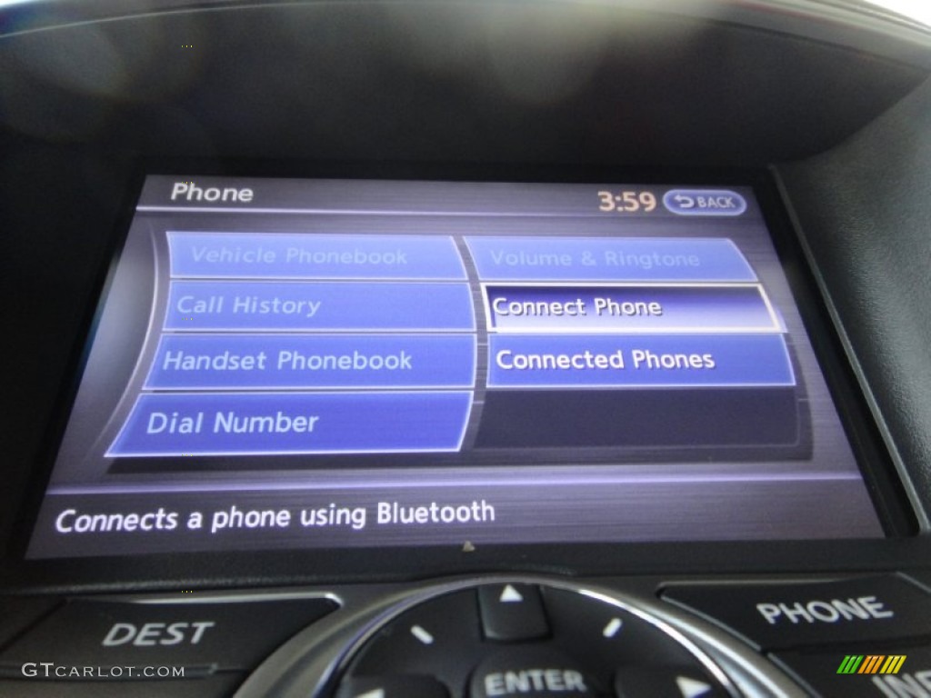 2012 Infiniti G IPL G Coupe Controls Photo #88451139