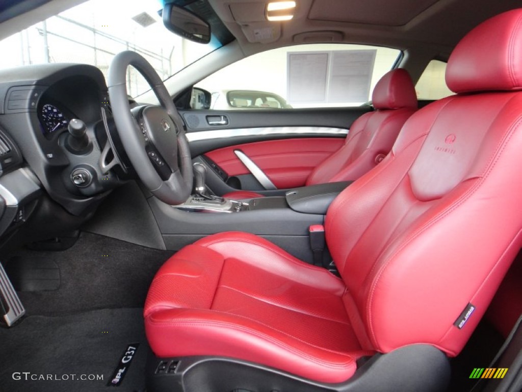 2012 Infiniti G IPL G Coupe Front Seat Photos
