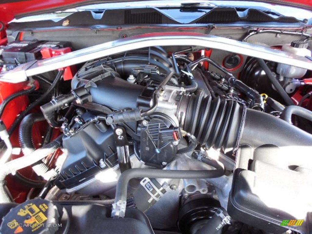 2012 Mustang V6 Premium Convertible - Race Red / Charcoal Black photo #16