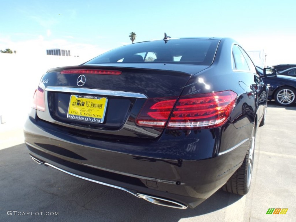2014 E 350 Coupe - Black / Black photo #4