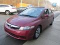 2011 Tango Red Pearl Honda Civic EX-L Sedan  photo #7