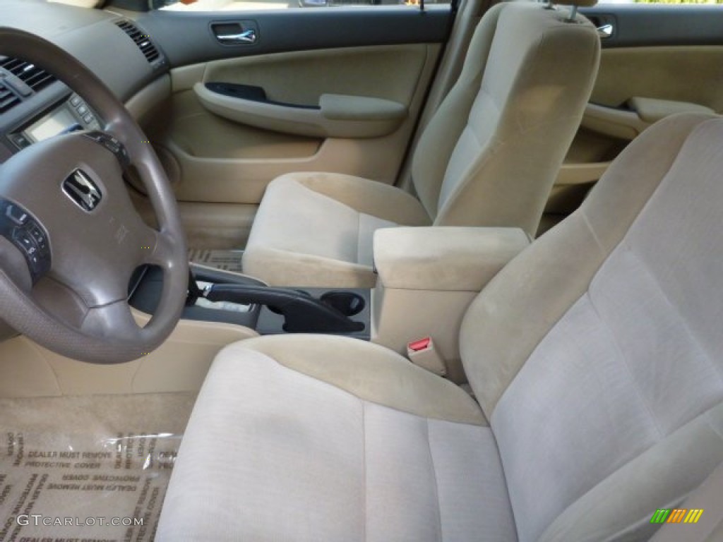 2004 Honda Accord LX V6 Sedan Front Seat Photo #88454526
