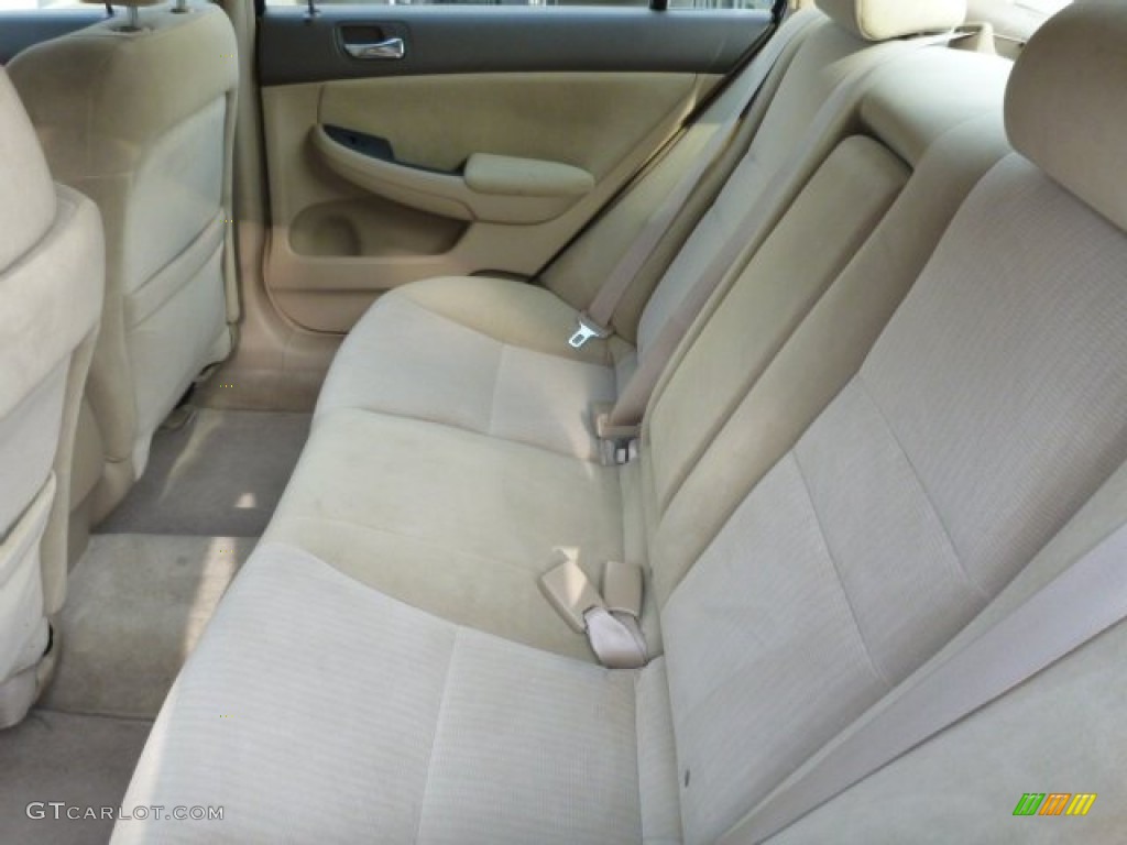 2004 Honda Accord LX V6 Sedan Rear Seat Photo #88454538