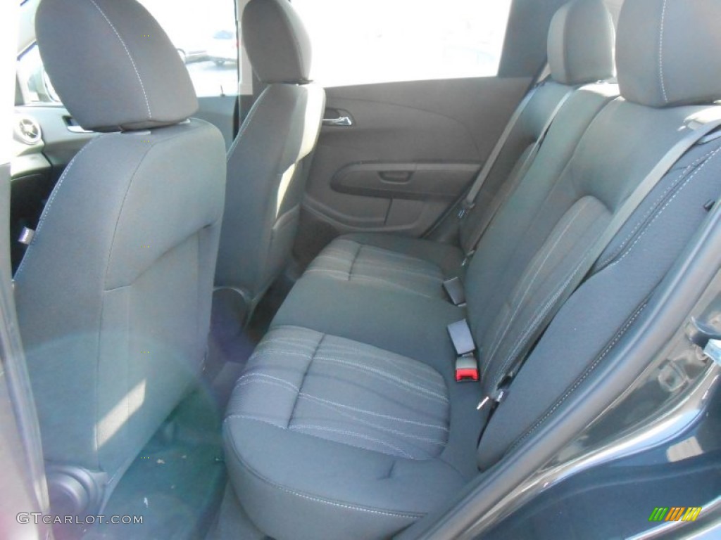 Jet Black/Dark Titanium Interior 2014 Chevrolet Sonic LT Hatchback Photo #88454766