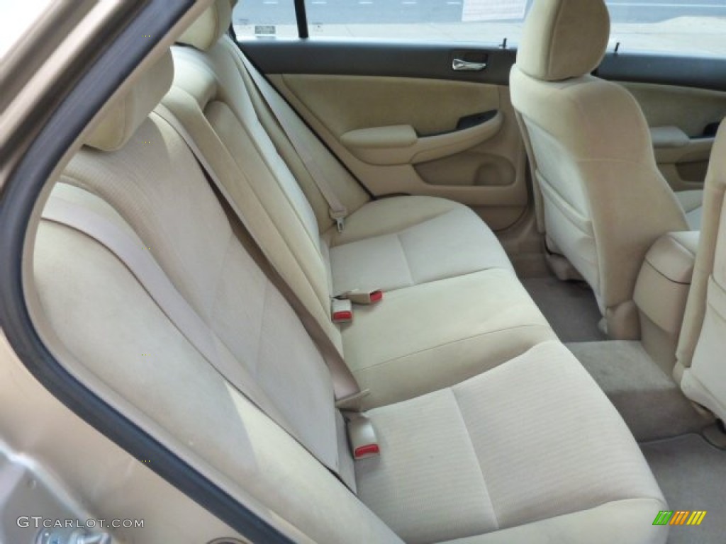 Ivory Interior 2004 Honda Accord LX V6 Sedan Photo #88454847