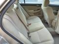 2004 Honda Accord Ivory Interior Rear Seat Photo