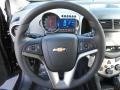 Jet Black/Dark Titanium 2014 Chevrolet Sonic LT Hatchback Steering Wheel