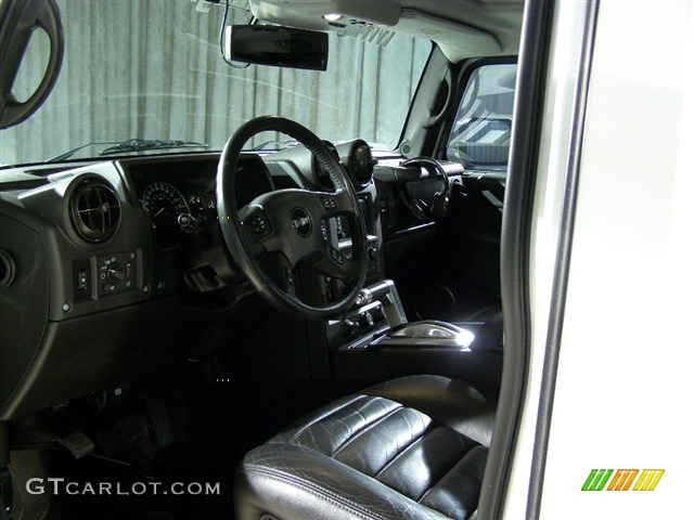 2005 H2 SUT - White / Ebony Black photo #6