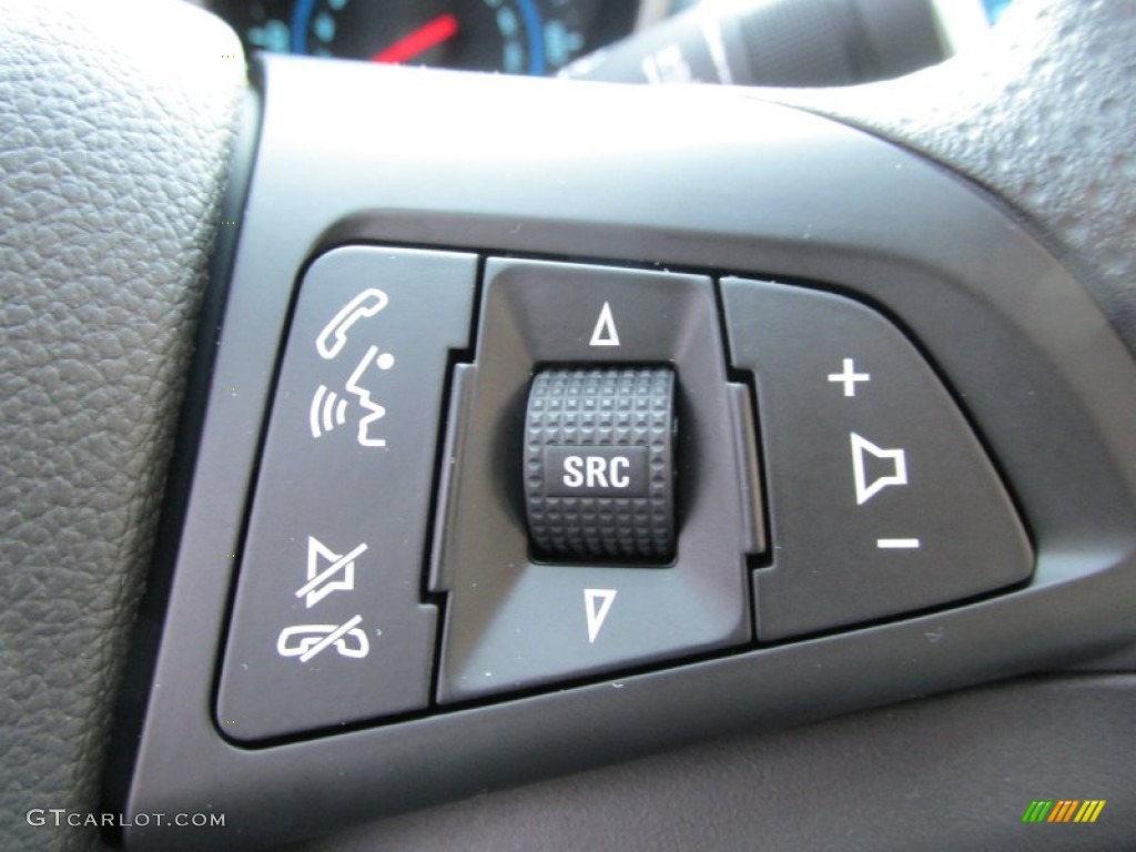 2014 Cruze LS - Red Hot / Jet Black/Medium Titanium photo #17