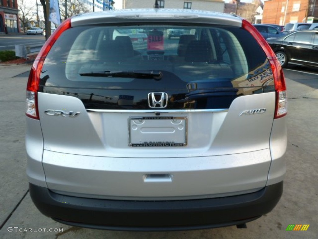 2014 CR-V LX AWD - Alabaster Silver Metallic / Gray photo #4