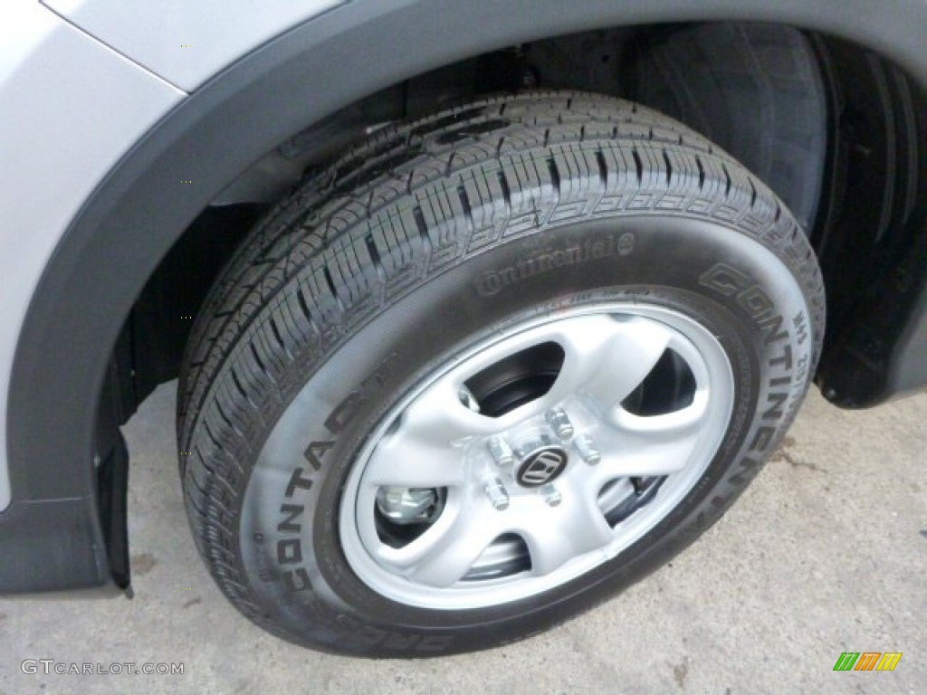 2014 CR-V LX AWD - Alabaster Silver Metallic / Gray photo #11