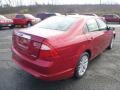 2012 Red Candy Metallic Ford Fusion SEL V6 AWD  photo #2