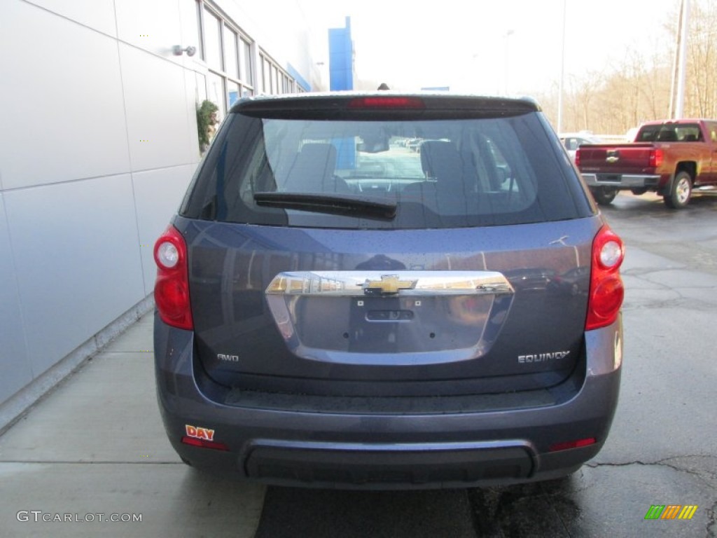 2014 Equinox LS AWD - Atlantis Blue Metallic / Jet Black photo #5