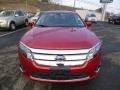 2012 Red Candy Metallic Ford Fusion SEL V6 AWD  photo #6