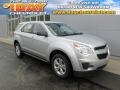 2014 Silver Ice Metallic Chevrolet Equinox LS  photo #1