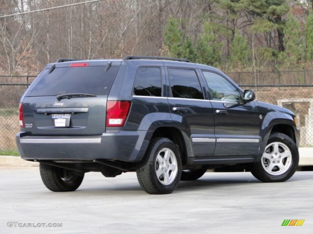 2007 Grand Cherokee Limited 4x4 - Steel Blue Metallic / Medium Slate Gray photo #2
