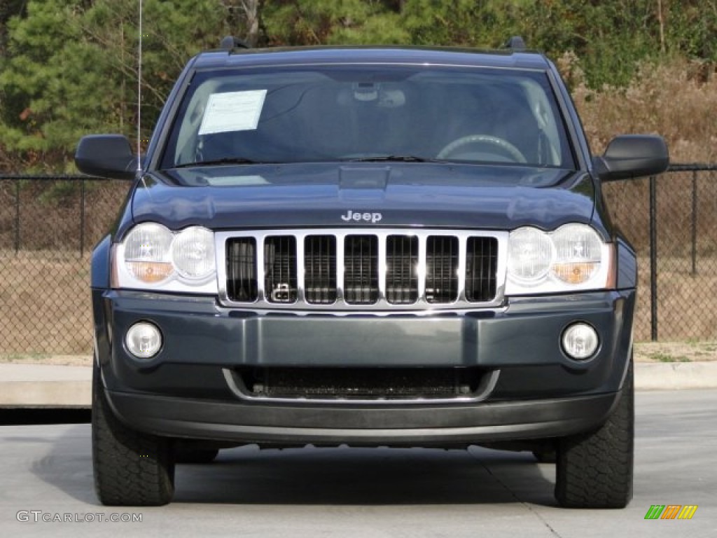 2007 Grand Cherokee Limited 4x4 - Steel Blue Metallic / Medium Slate Gray photo #6