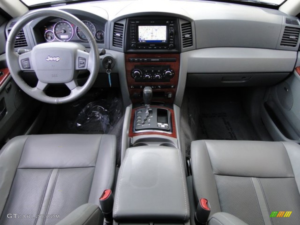 2007 Grand Cherokee Limited 4x4 - Steel Blue Metallic / Medium Slate Gray photo #10