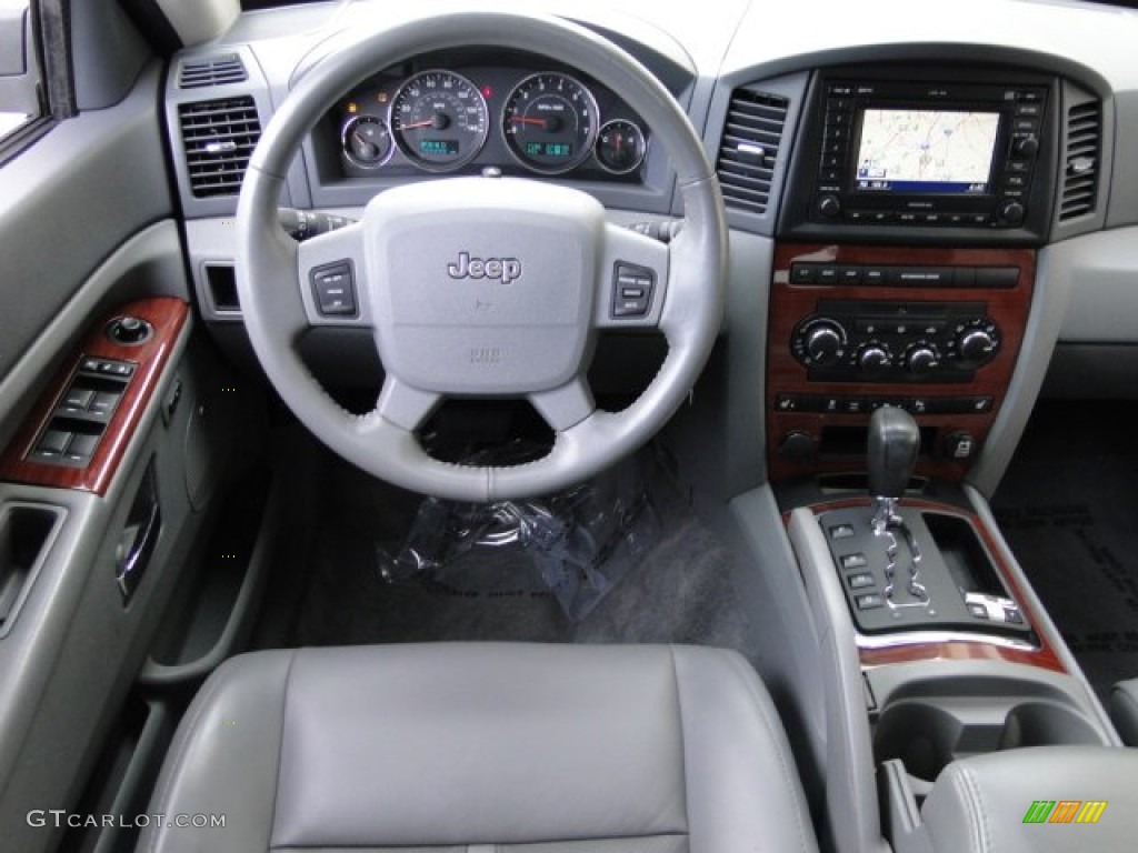 2007 Grand Cherokee Limited 4x4 - Steel Blue Metallic / Medium Slate Gray photo #11
