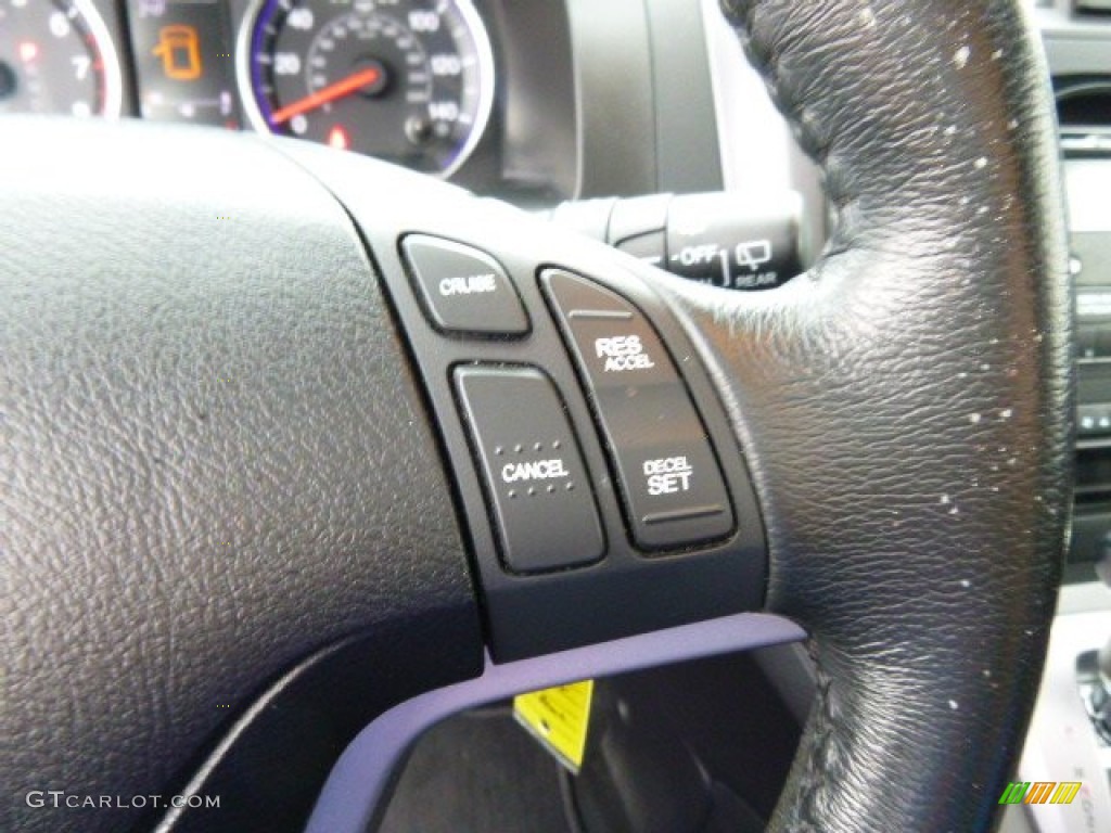 2008 CR-V EX-L 4WD - Royal Blue Pearl / Black photo #22