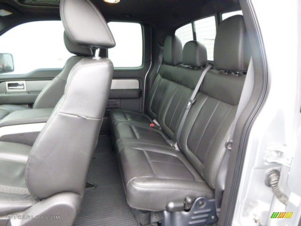 2011 F150 SVT Raptor SuperCab 4x4 - Ingot Silver Metallic / Raptor Black photo #11