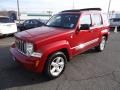 2010 Inferno Red Crystal Pearl Jeep Liberty Limited 4x4  photo #7