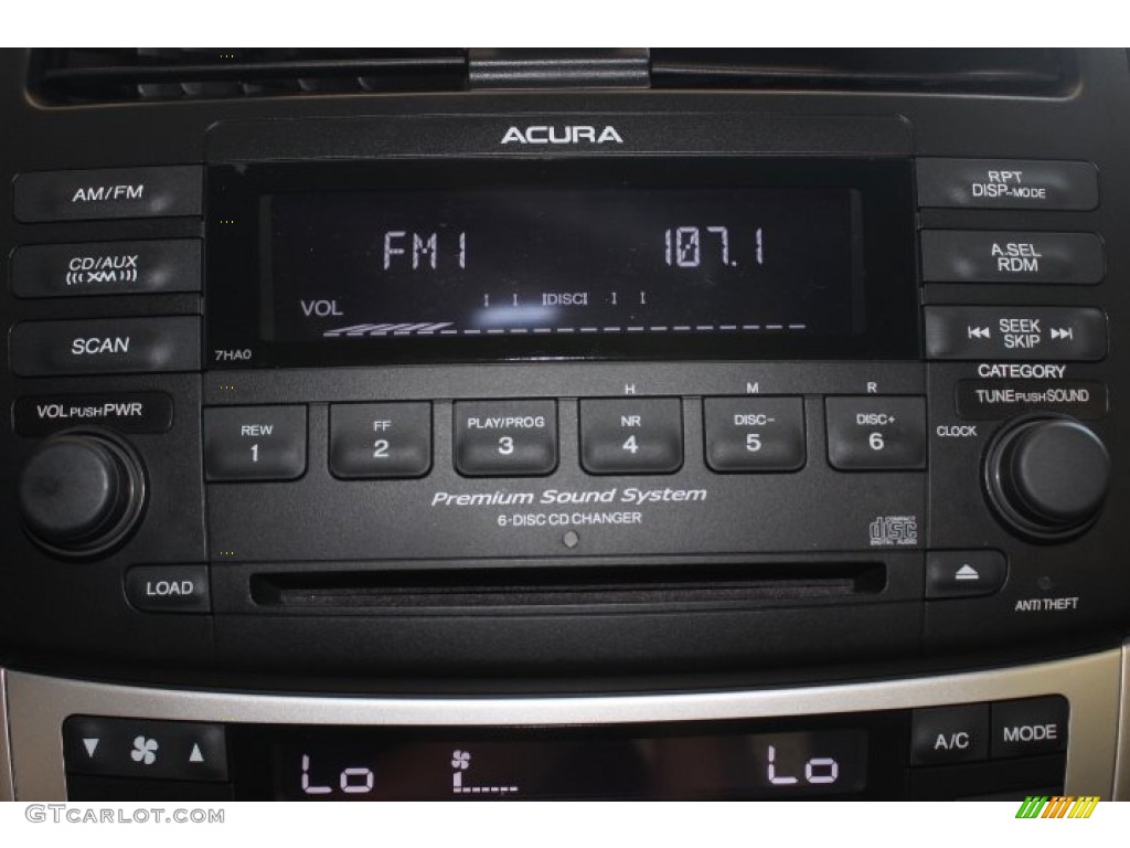 2005 Acura TSX Sedan Audio System Photo #88459305