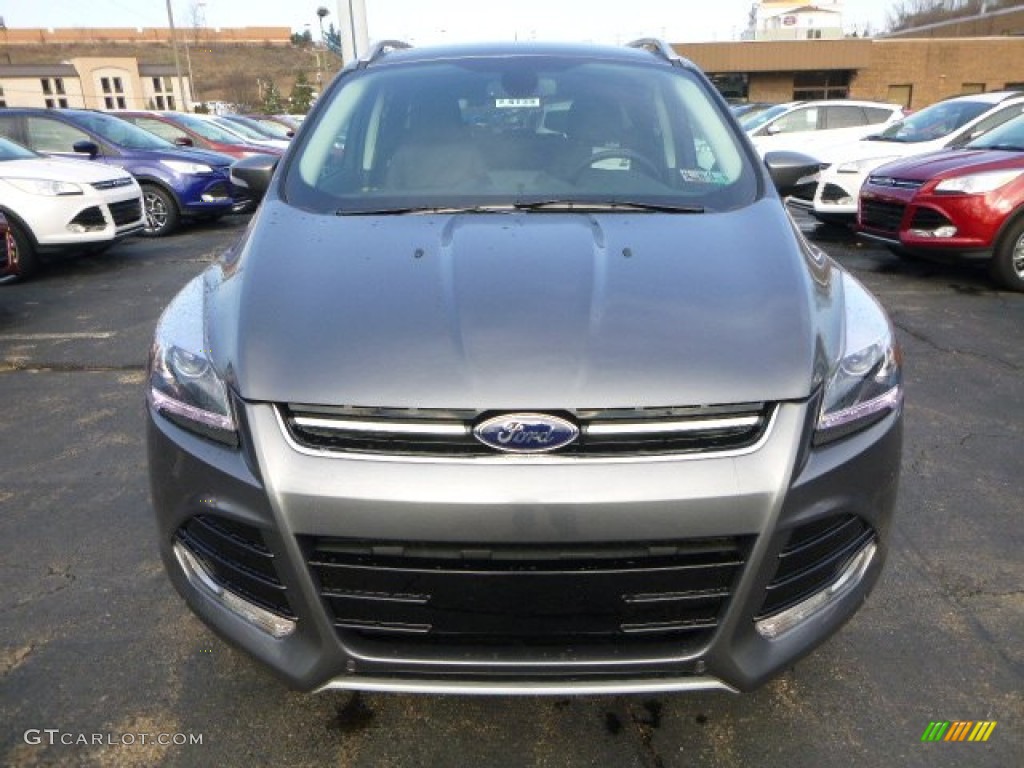 2014 Escape Titanium 2.0L EcoBoost 4WD - Sterling Gray / Charcoal Black photo #6