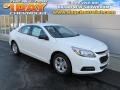 2014 Summit White Chevrolet Malibu LS  photo #1