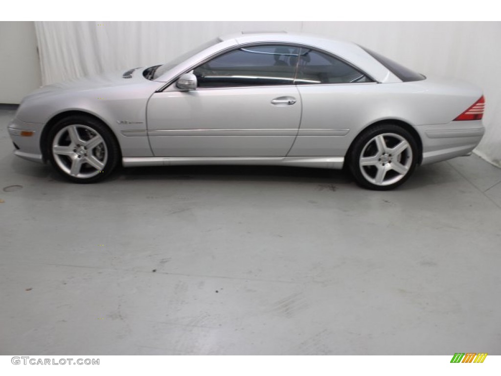 Brilliant Silver Metallic 2005 Mercedes-Benz CL 65 AMG Exterior Photo #88459914