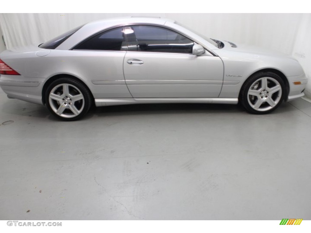 Brilliant Silver Metallic 2005 Mercedes-Benz CL 65 AMG Exterior Photo #88459965